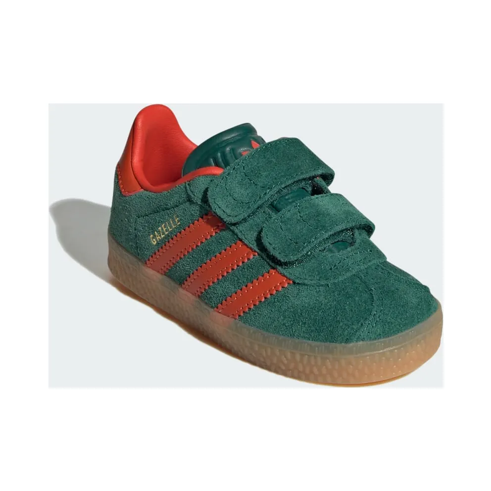 adidas Gazelle Comfort Closure Kids Collegiate Green / Preloved Red / Gum (IE8706)
