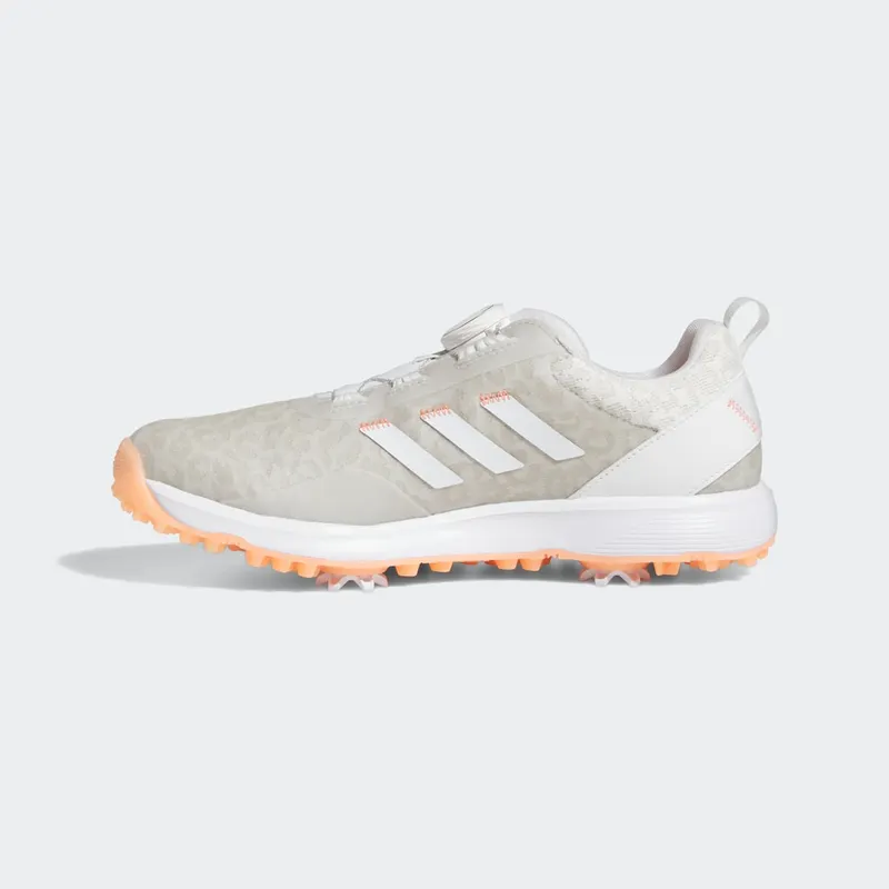 adidas S2G BOA Spiked Golf Cloud White Coral Fusion (GV9434)