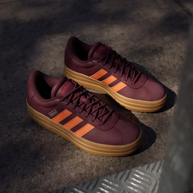 Adidas VL Court Bold Maroon / Dusky Orange / Pure Ruby (IH9144)