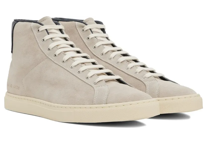 Common Projects Off-White Retro Sneakers (ARTICLE 2344) (4)