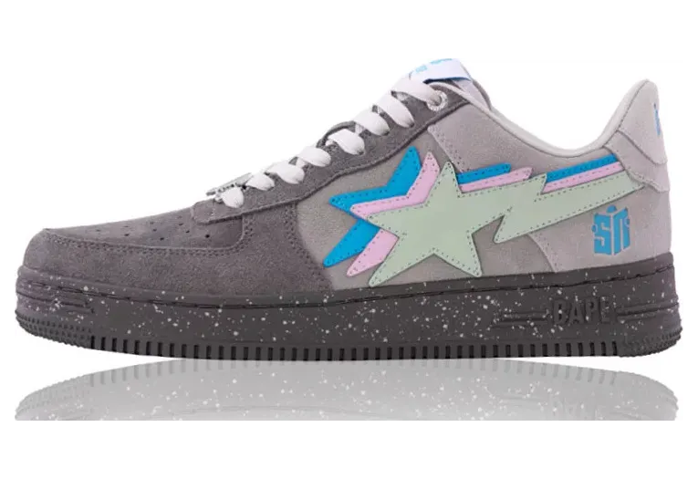 Sneaker News x A Bathing Ape Bapesta – Night – “Night” (1J23191906CGRA)