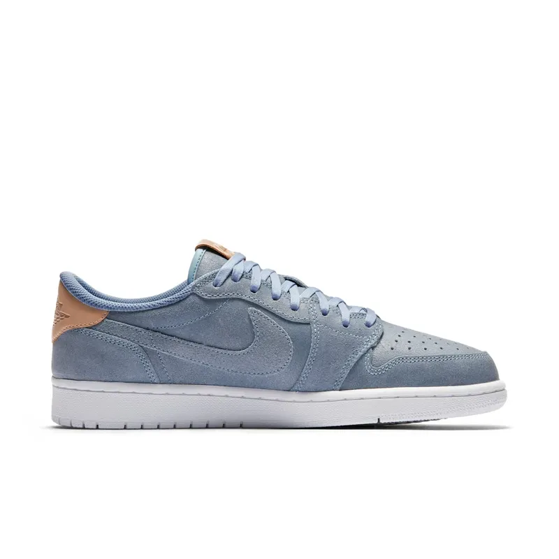 Jordan 1 Retro Low OG Ice Blue Ice Blue/Vachetta Tan-White (905136-402)