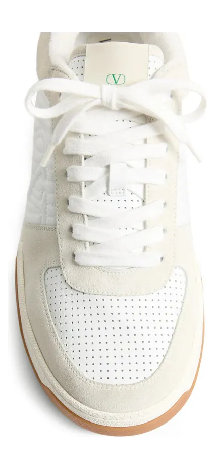 Valentino Garavani Logo-detail Perforated “White/Neutrals” (8Y2S0M78ZZM 0BO) (4)