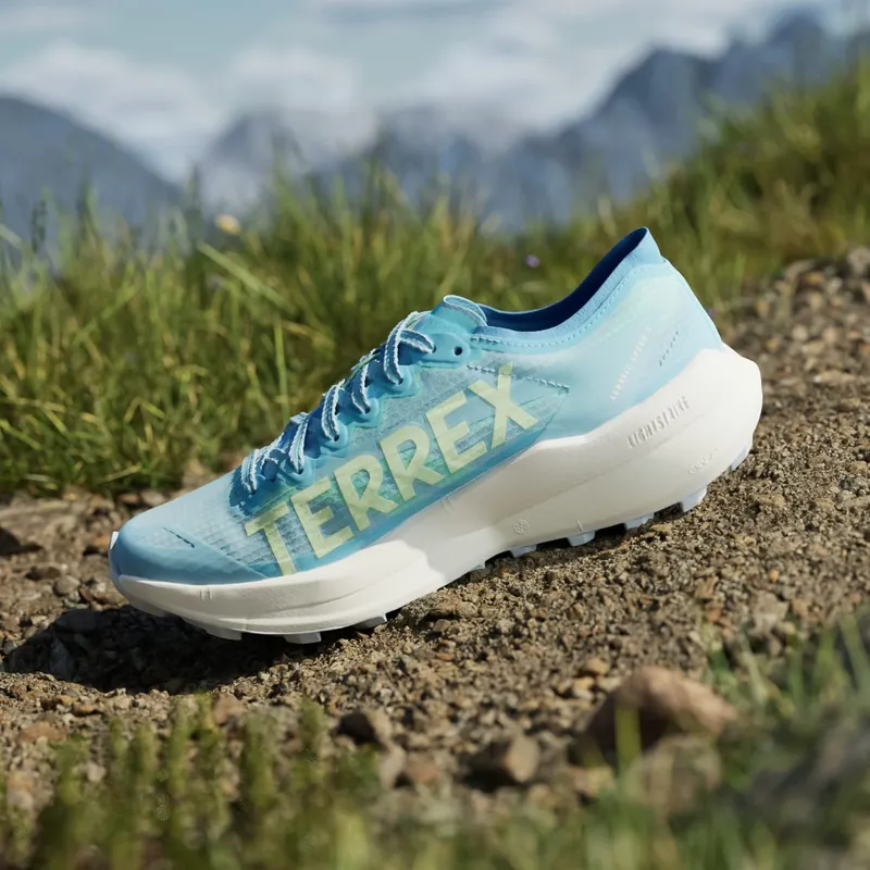 Adidas Terrex Agravic Speed 2 Trailrunningschoenen Blue Burst / Dash Grey / Lime Burst (JR9114)