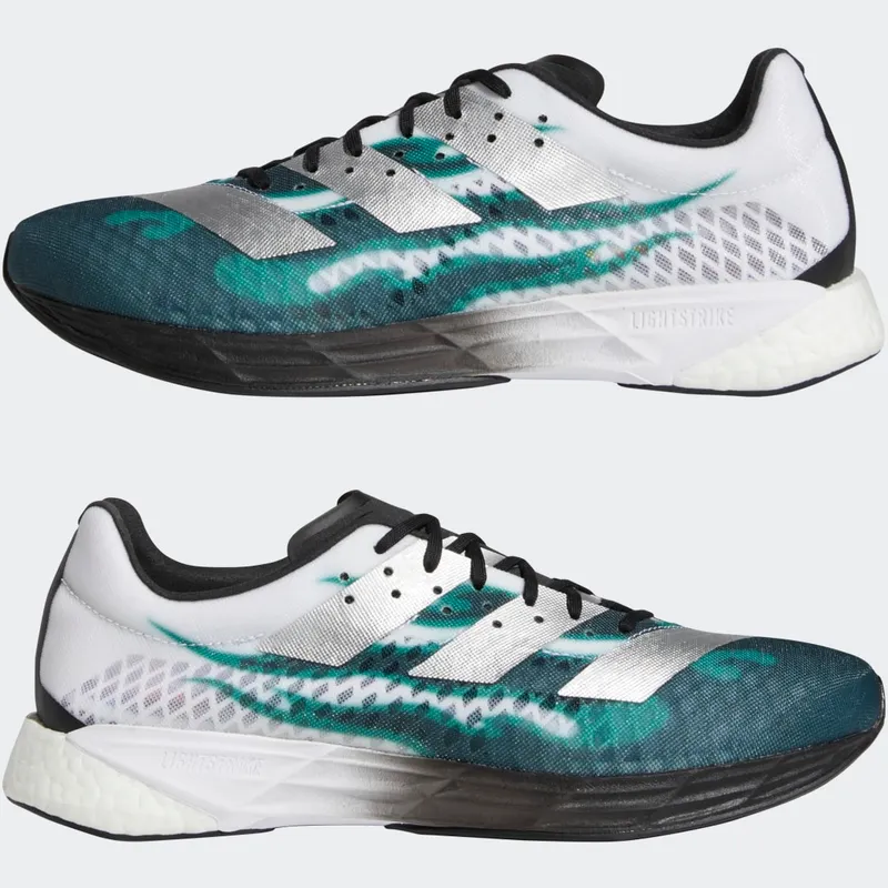 adidas Adizero Pro BM Cloud White / Silver Metallic / Eqt Green (GZ2921)