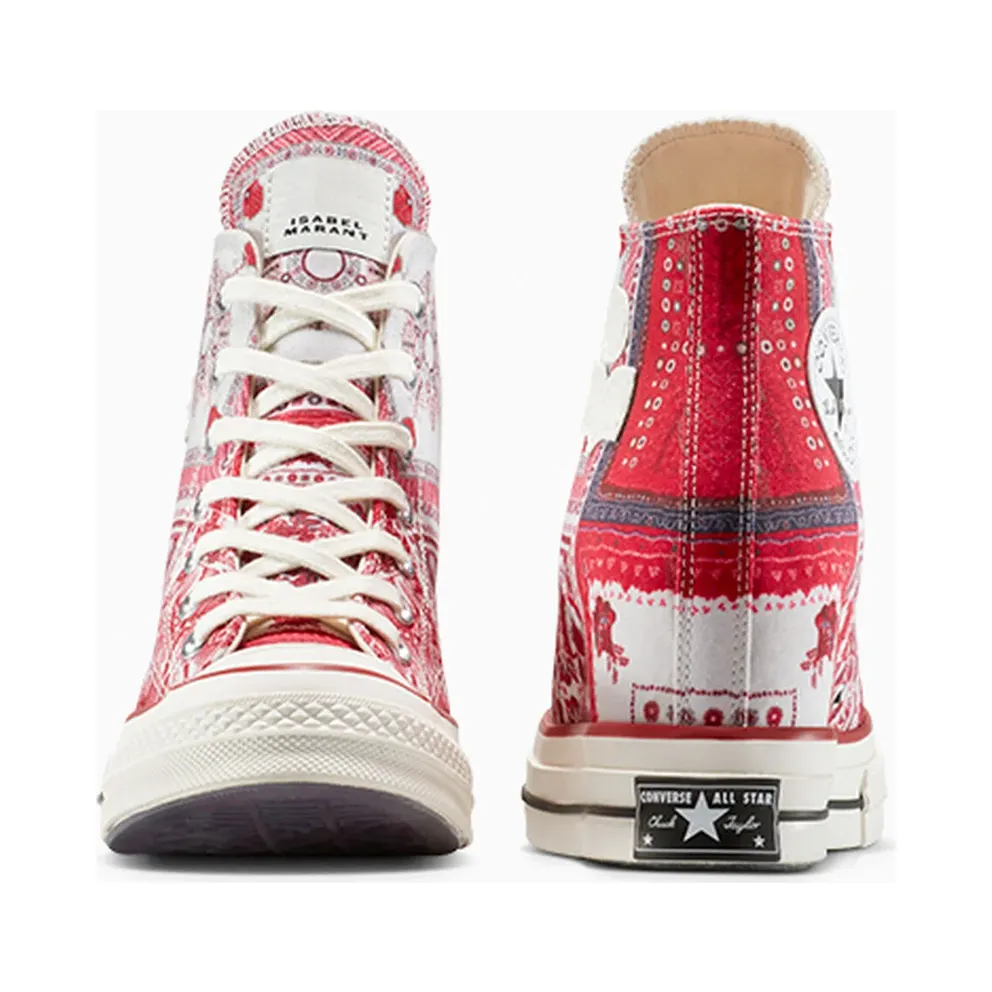 Converse Chuck 70 Internal Wedge Hi Isabel Marant Vanilla Ice Red (A14802C)