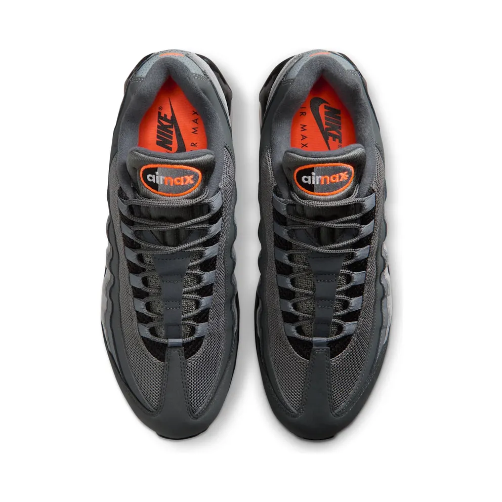 Nike Air Max 95 “Big Bubble Black Total Orange” (IV5767-002)