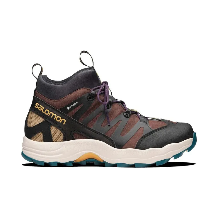 Salomon XA-Pro 1 Mid Gore-Tex Black Chocolate Brown Blue (L41459400)