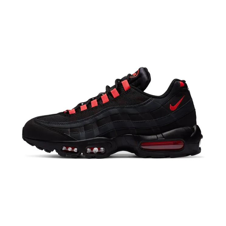 Nike Air Max 95 “Black / Anthracite / Laser Crimson” (DA1513-001)