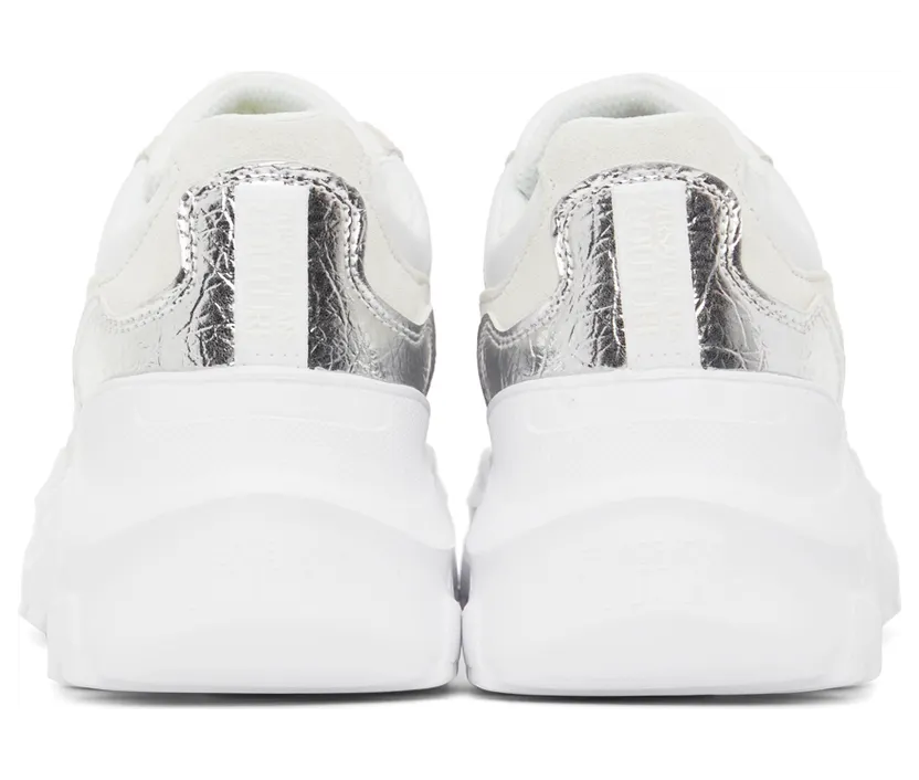 Versace Jeans Couture White V-Emblem Speedtrack Low-Top Sneakers (E72VA3SC7EZP090) (4)