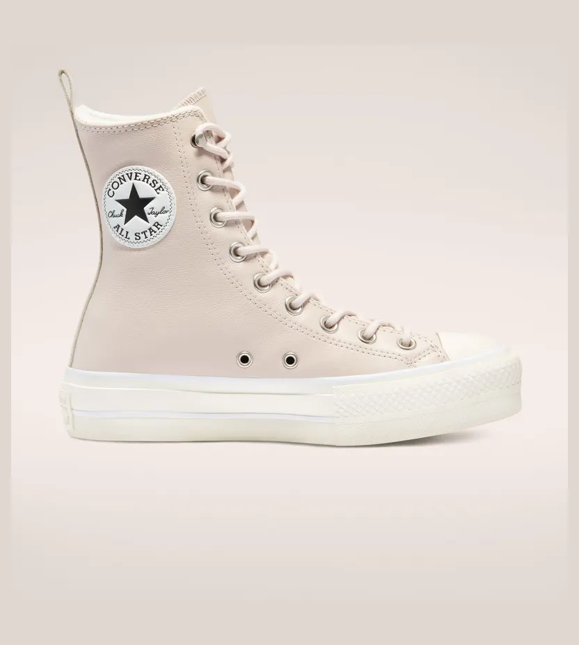Converse Mountain Club Extra-High Platform Chuck Taylor All Star High Top Silt Red/egret/black (570026C)