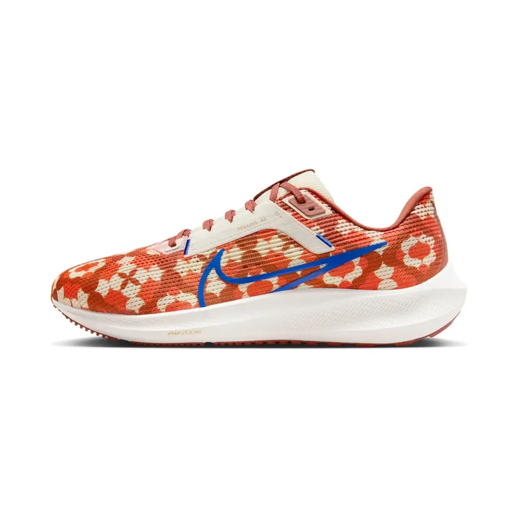 Nike Pegasus 40 PRM Blue Ribbon Sports “Coconut Milk / Burnt Sunrise / Safety Orange / Hyper Royal” (FQ7680-100)