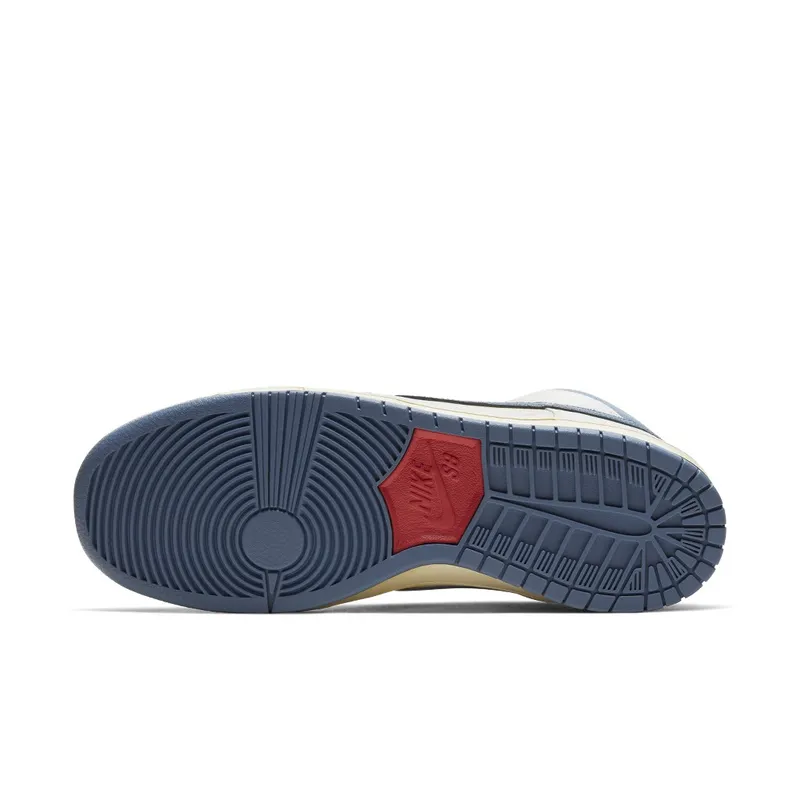 Nike SB Dunk High Atlas Lost at Sea (2020) White/Blue-Yellow (CZ3334-100)