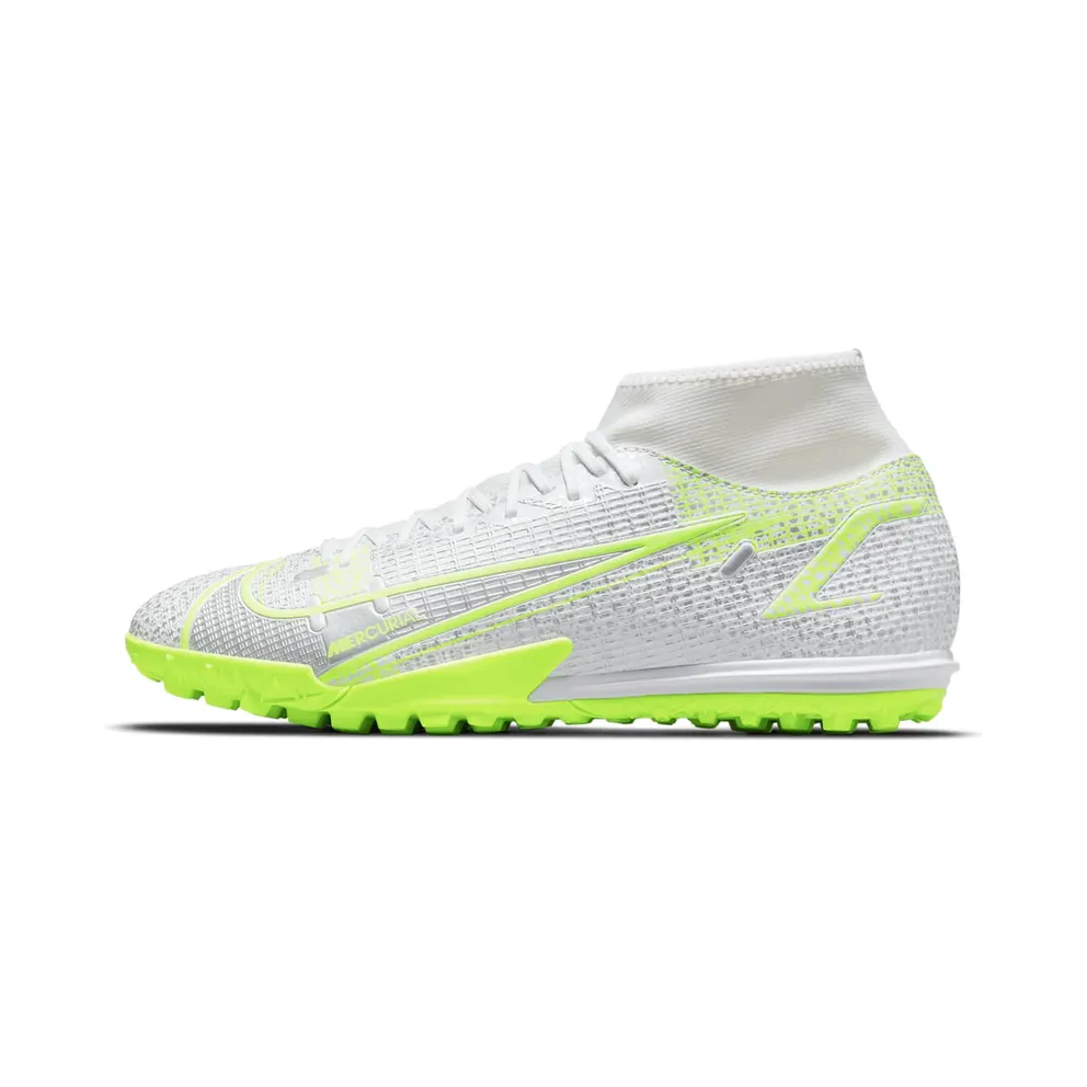 Nike Mercurial Superfly 8 Academy TF Metallic Silver Volt (CV0953-107)