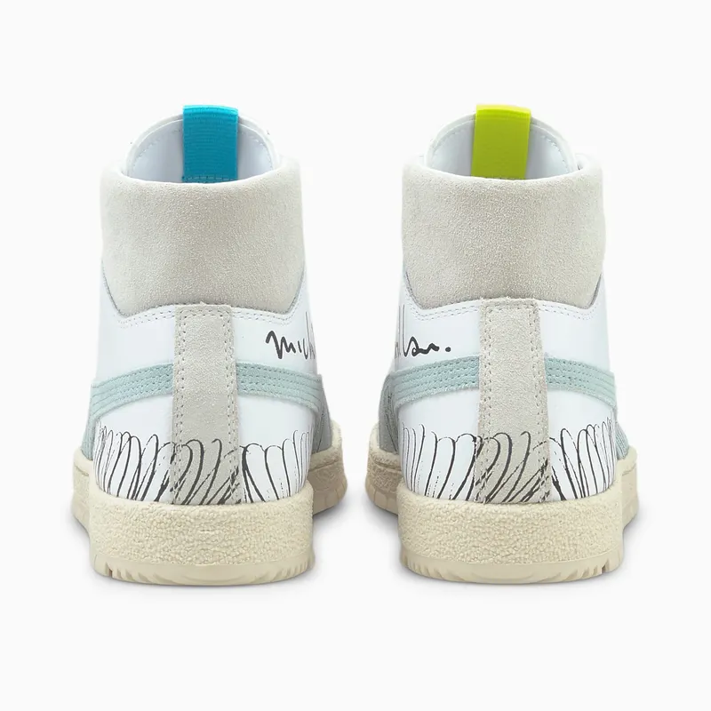 Puma x MICHAEL LAU Ralph Sampson 70 Mid White/Blue (375197-01)