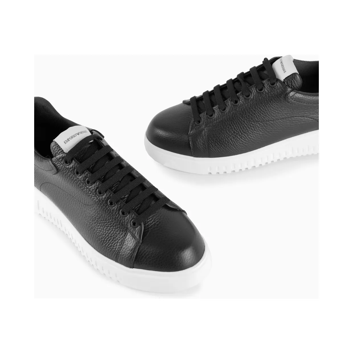 Armani Emporio Armani aus strukturiertem Leder “Black” (EM003663AF19999UC001) (5)