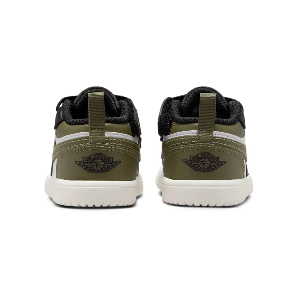 Jordan 1 Low ALT Black Medium Olive Sail White (DR9747-092)
