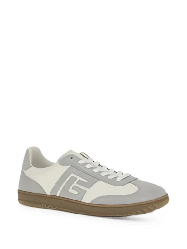 Balmain Swan mit Wildledereinsätzen – Nude (HM1VI360LBEW)