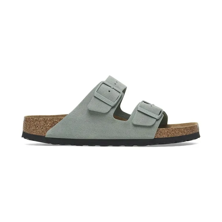 Birkenstock Arizona Soft Footbed Suede Leather Pure Sage (1029709)