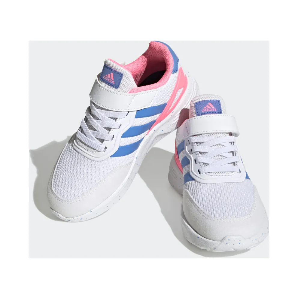 Adidas Nebzed Elastic Lace Top Strap Cloud White / Blue Fusion / Beam Pink (HQ6147)
