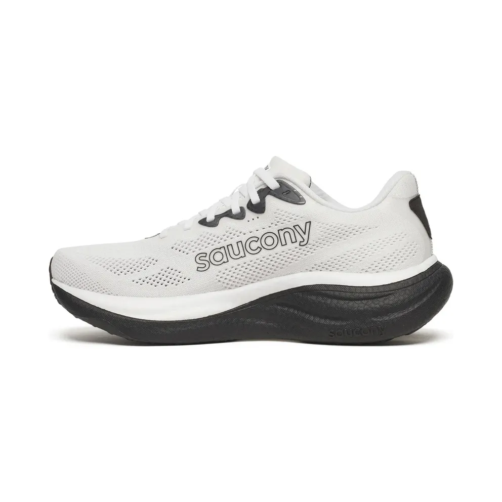 SAUCONY Ride 19 “White / Black” (S21055-103)