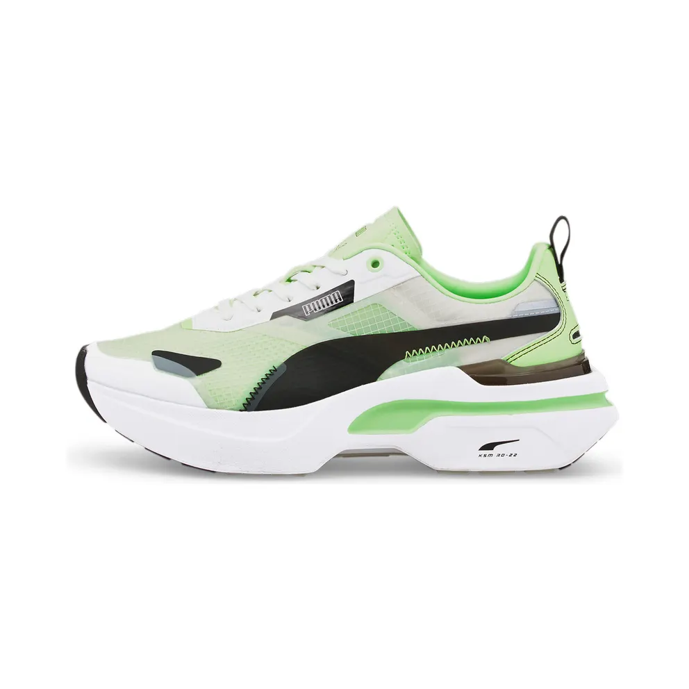 PUMA Kosmo Rider Women’ White/Fizzy Lime (383113-01)