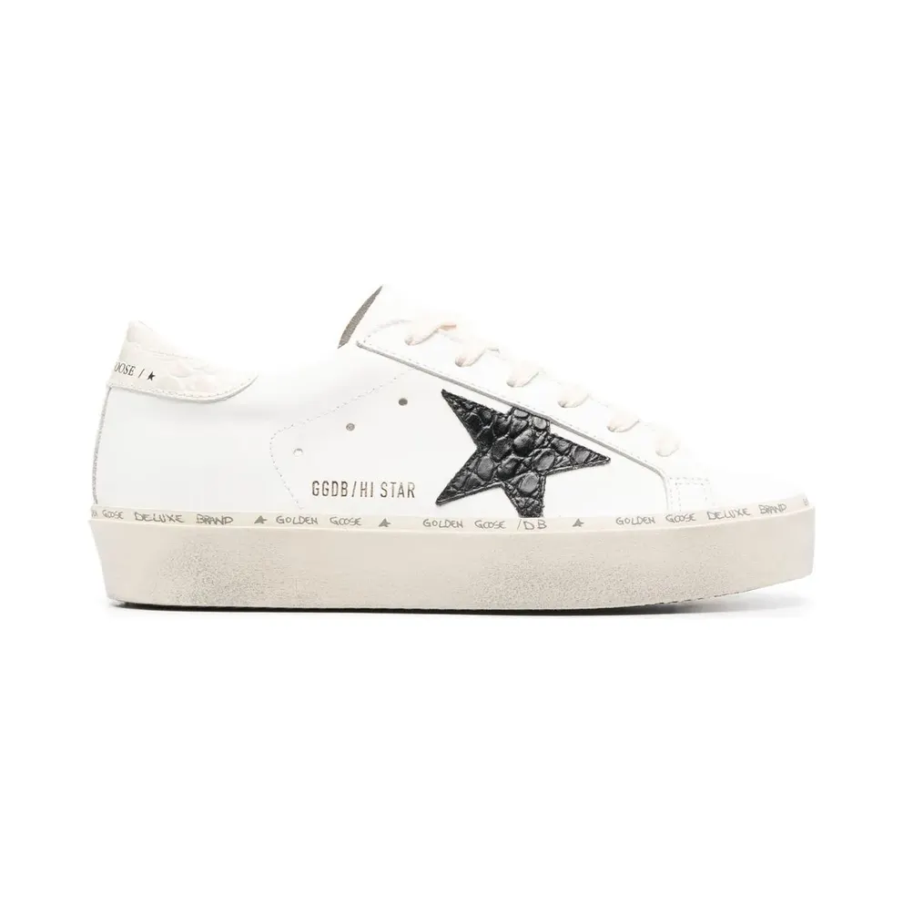 Golden Goose Hi Star low-top sneakers – Weiß (GWF00118F004130)