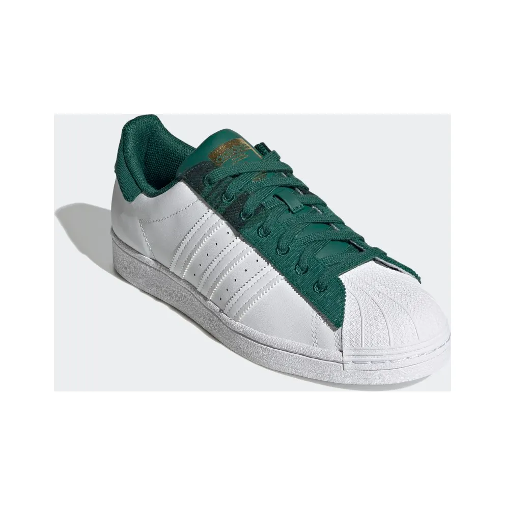 adidas Superstar Collegiate Green / Cloud White / Gold Metallic (H00212)