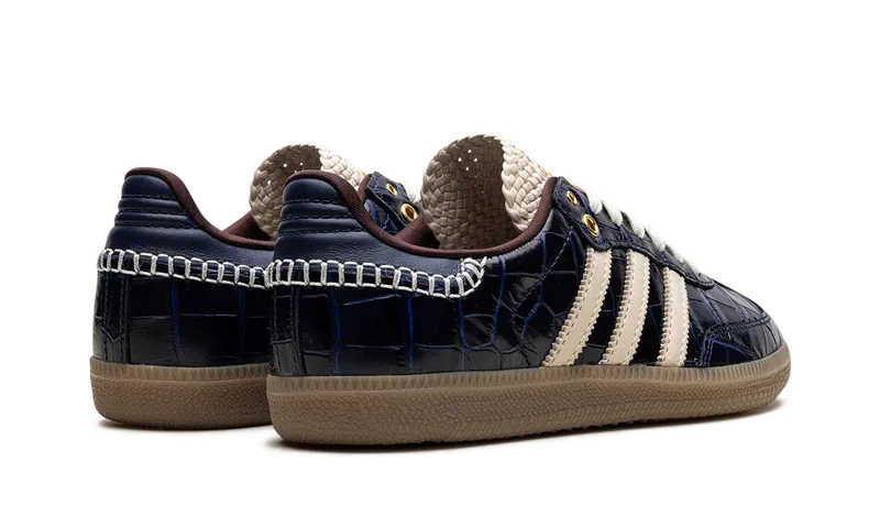 Adidas Samba OG “Wales Bonner – Navy Croc” (JH9825)