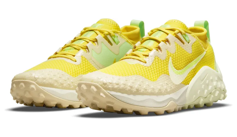 Nike Wildhorse 7 Trailrunningschoenen voor dames Geel (DM9470-700)