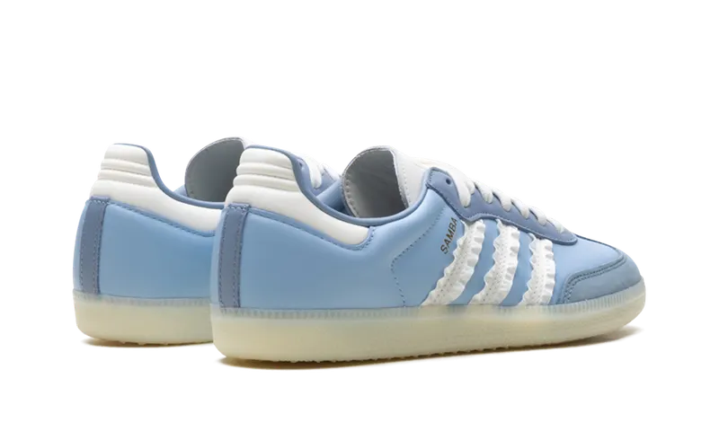 Adidas Samba “Ruffle Stripes – Clear Sky” (JR8829)
