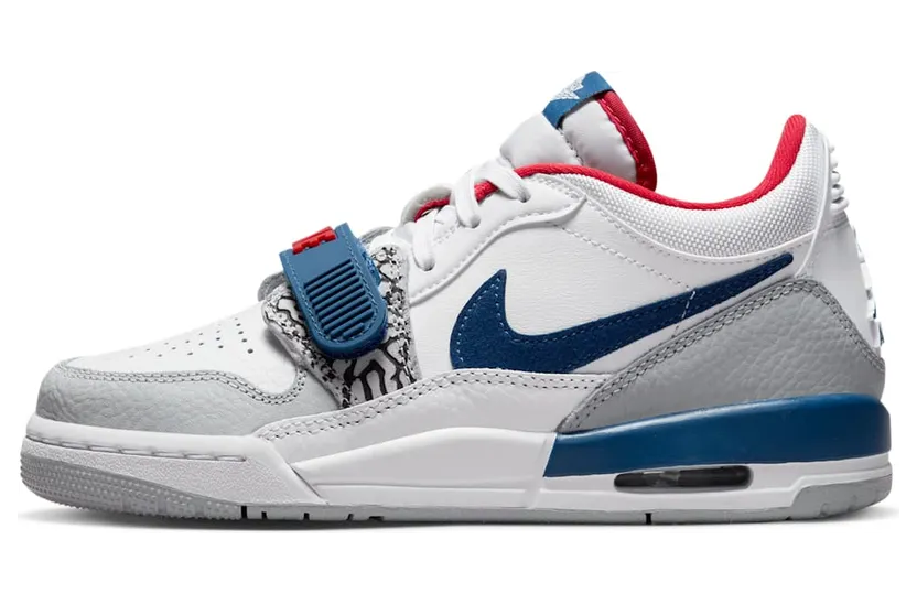 Jordan Legacy 312 Low White French Blue University Red (CD9054-104)
