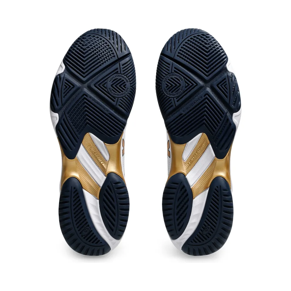ASICS NETBURNER BALLISTIC FF 3 “White / Pure Gold” (1052A069-110)