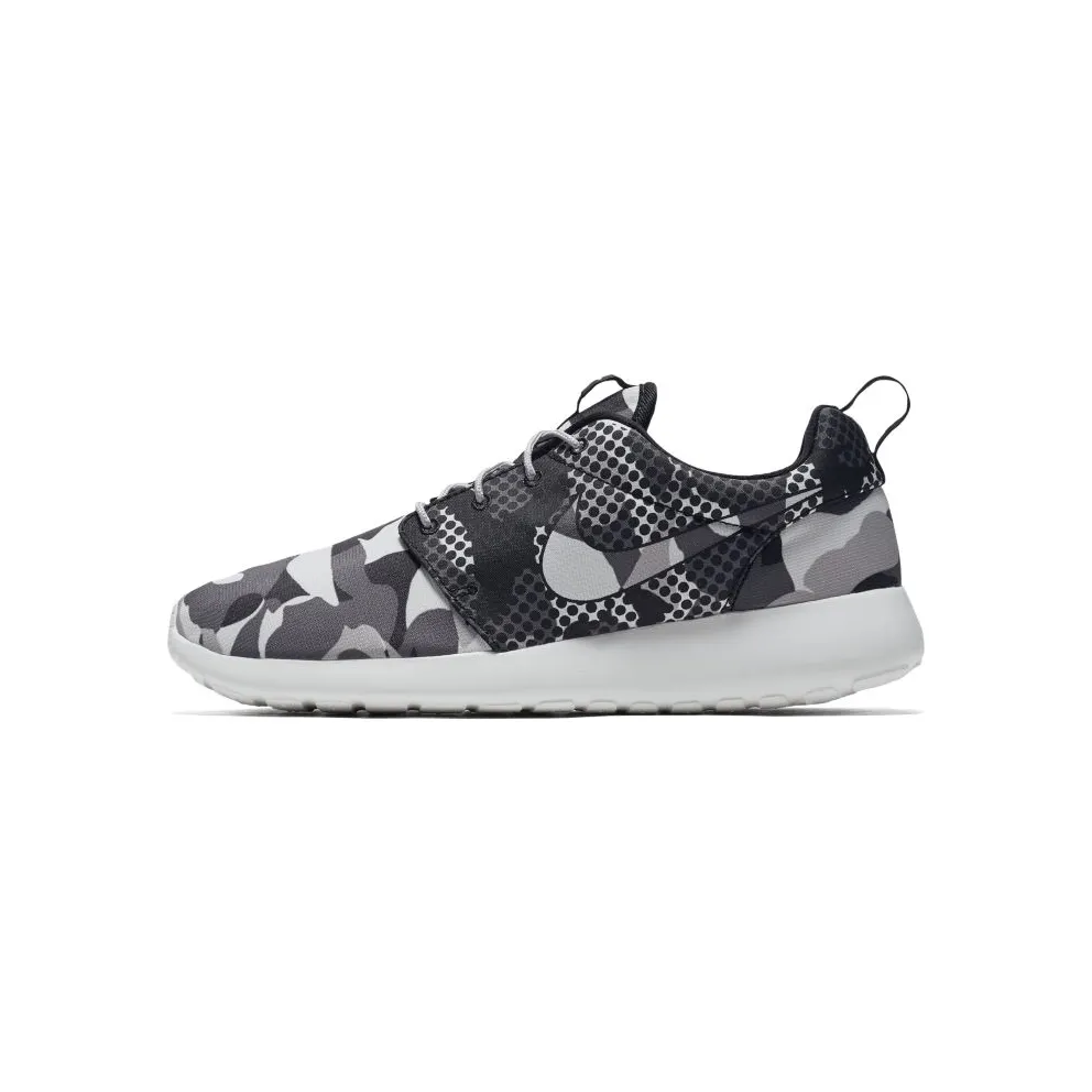 Nike Roshe One Print Camo White Black (655206-100)