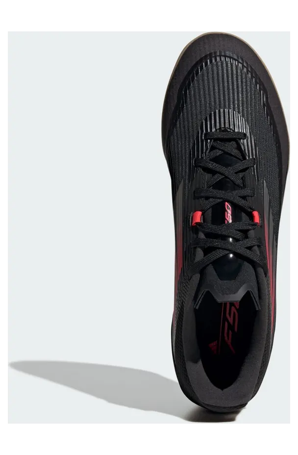 adidas F50 League Indoor Black Iron Metallic Lucid Red (IE1227)