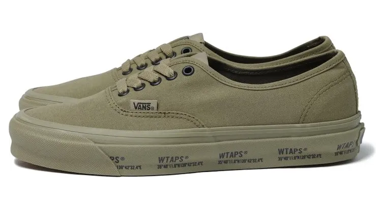 Vans Vault OG Authentic OG LX WTAPS Olive Drab (VN0A4BV9CX6)