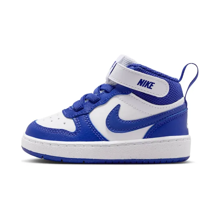 Nike Court Borough Mid 2 “White / Deep Night” (CD7784-130)