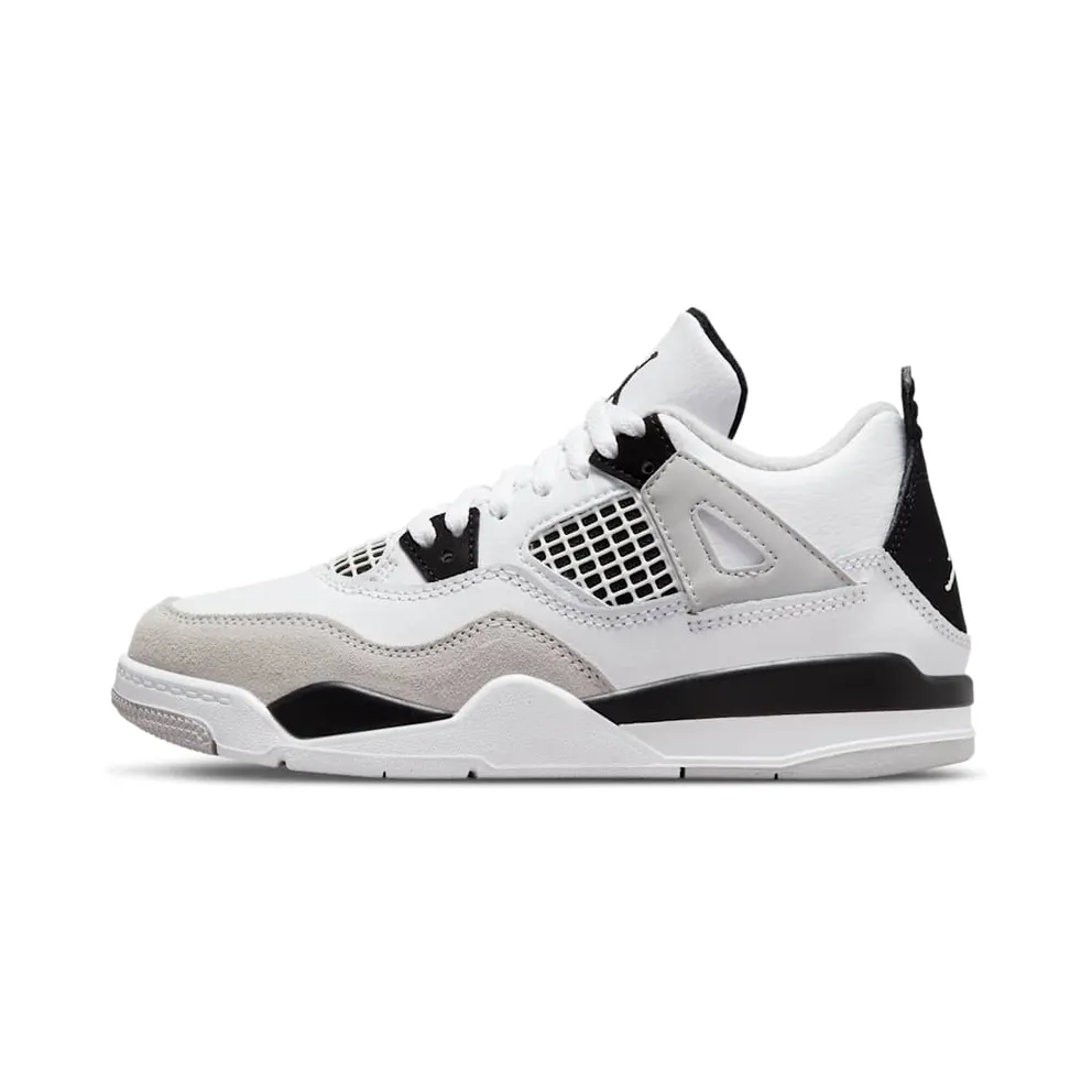Air Jordan 4 Retro Military Black (PS) (BQ7669-111)