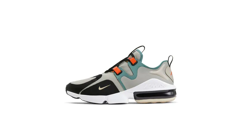 Nike Air Max Infinity Black Black/Mineral Teal-Total Orange-Desert Sand (BQ3999-002)