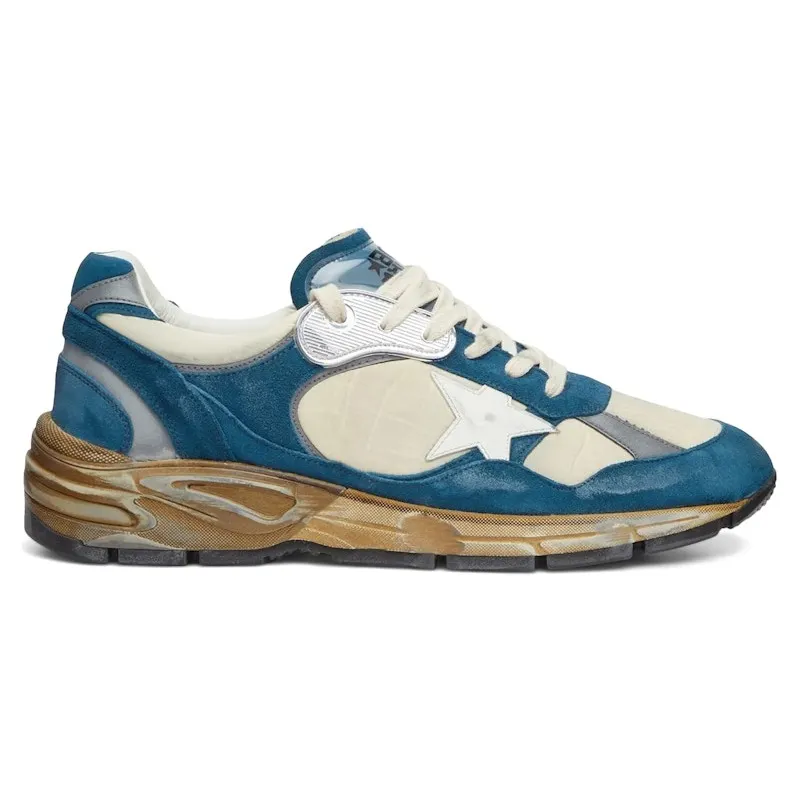 Golden Goose Dad-Star White Beige Octane Blue (GMF00199.F004072.82143)