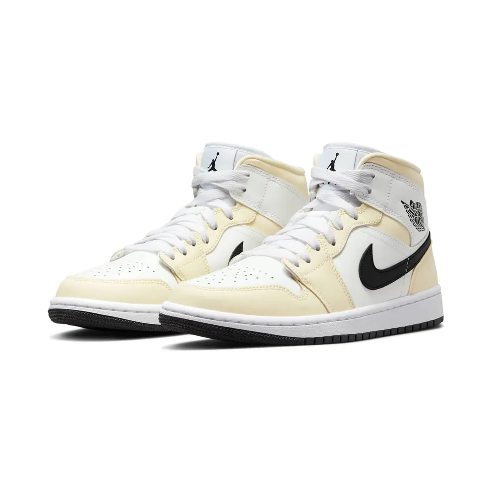 Air Jordan 1 Mid Coconut Milk – “Coconut Milk / Black-summit White-white” (BQ6472-121)