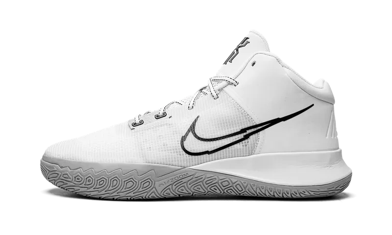 Nike Kyrie Flytrap IV “White / Black / Metallic Silver” (CT1972-100)