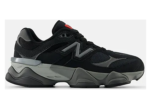 New Balance 9060 Big Kid “Black Castlerock” (GC9060BK)