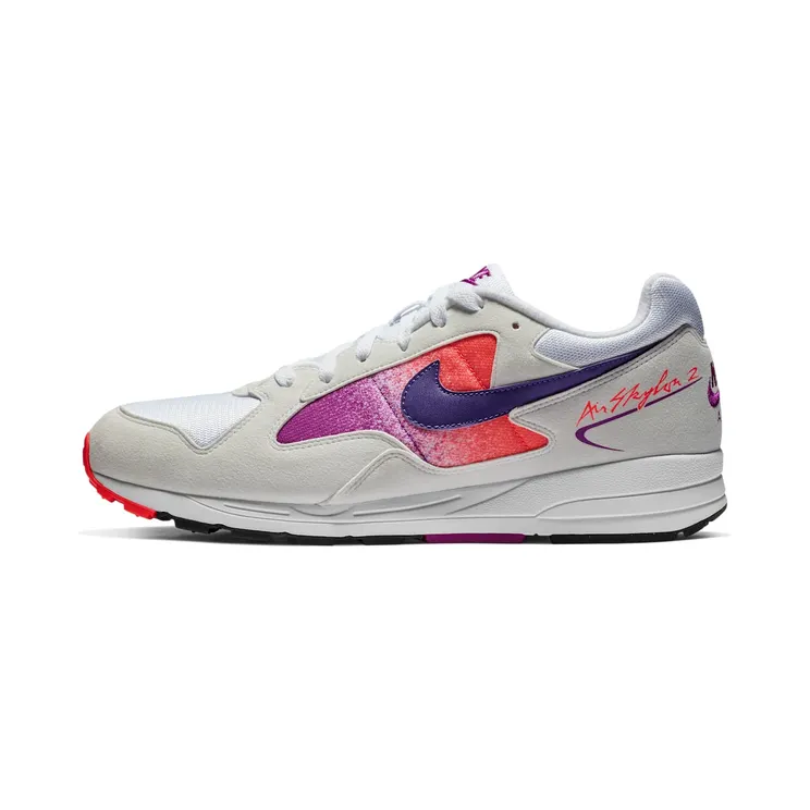 Nike Air Skylon 2 “White / Solar Red / Vivid Purple / Court Purple” (AO1551-103)