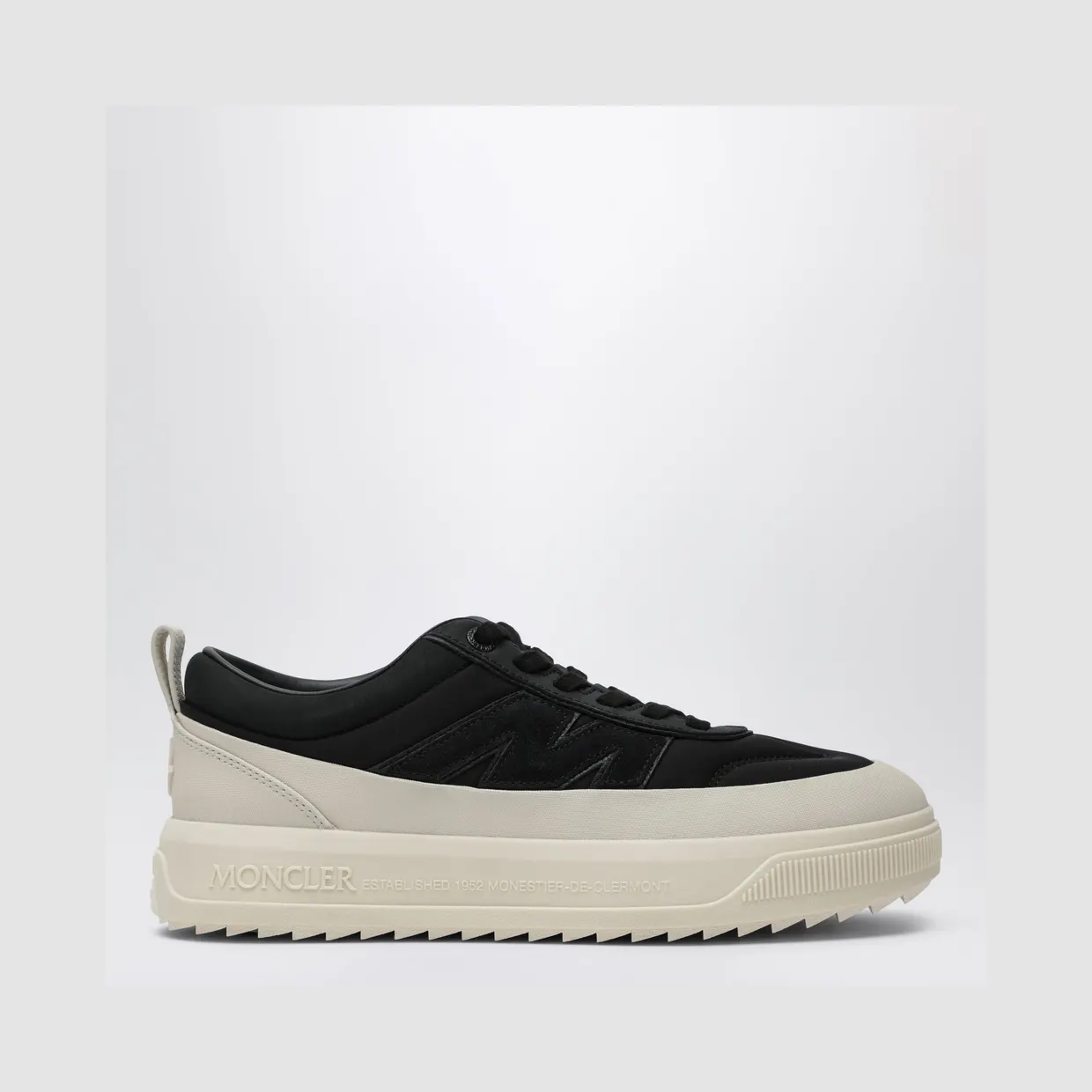 Moncler Altive suede and nubuck sneakers in black 4M00190M7091/T_MONCL-999_600-45