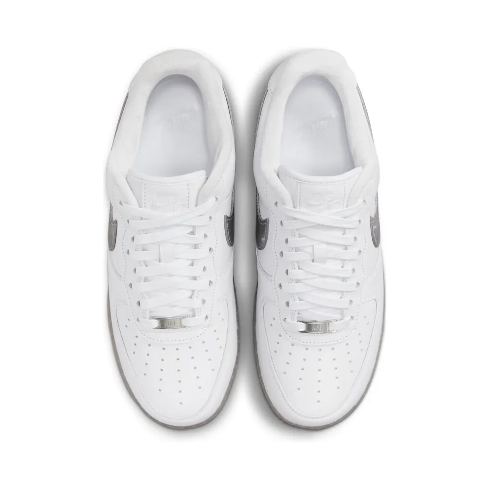 Nike Air Force 1 “White / Metallic Silver” (DX3945-100)