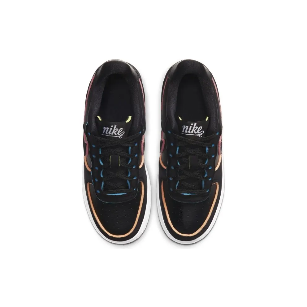 Nike Air Force 1 Low Black Pink Barely Volt (GS) Black/Pink-Barely Volt-Black (CD7406-001)
