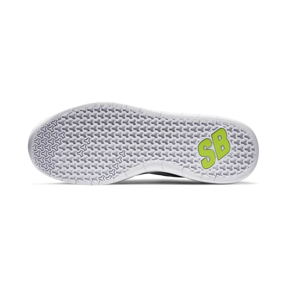 Nike SB Nyjah Free 2 Grey Neon Smoke Grey/Light Solar Flare Heather-Photon Dust-White (BV2078-003)