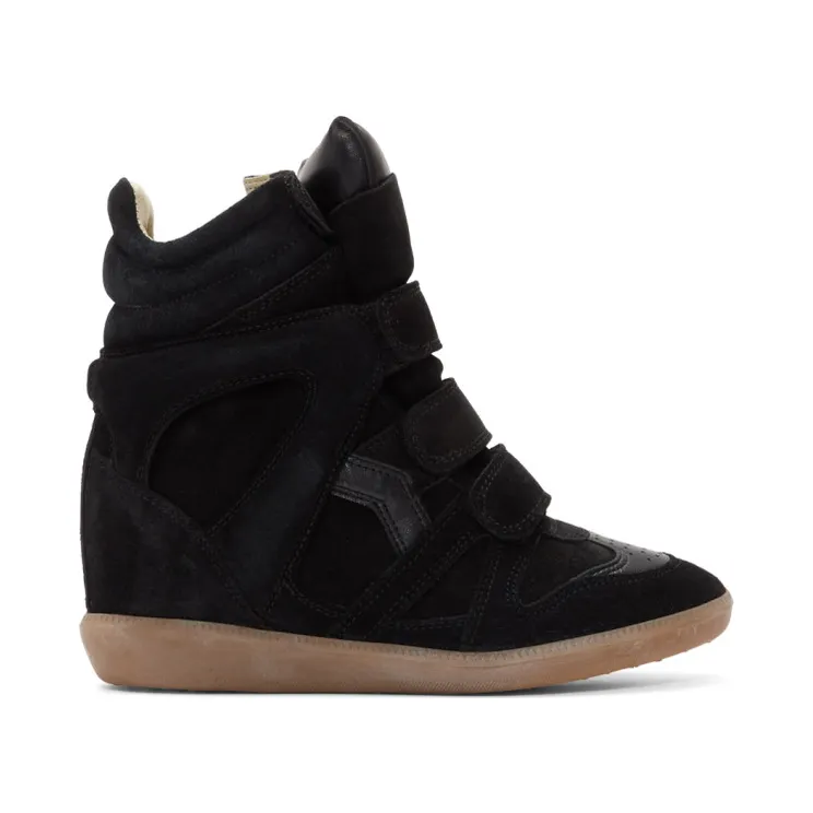 Isabel Marant Black Bekett Sneakers (BK0006-00M101S)