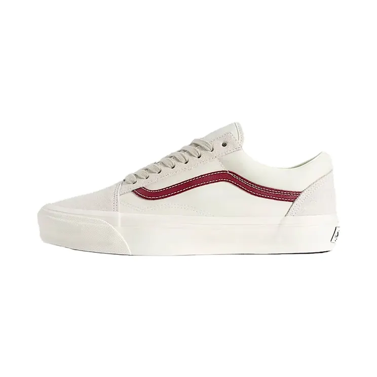 Vans LX Old Skool “Cream / Burgundy” (VN000D9JC9F)